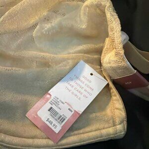 Lane Bryant Cacique Lightly Balconette Bra with lace - NEW W/tag